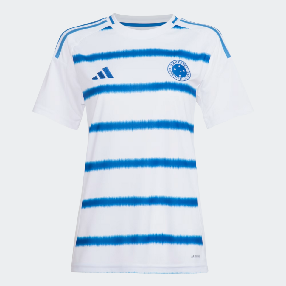 Camisa Feminina adidas Cruzeiro 2025/26 II, Camisas de Futebol, PIQUE DE JOGADOR, FICHA TÉCNICA Composição: 100% PoliésterGênero: FemininoIndicada para: Jogo/CasualGênero: MasculinoEscudo: EmborrachadoOrigem: ImportadoManga: Curta-PIQUE DE JOGADOR