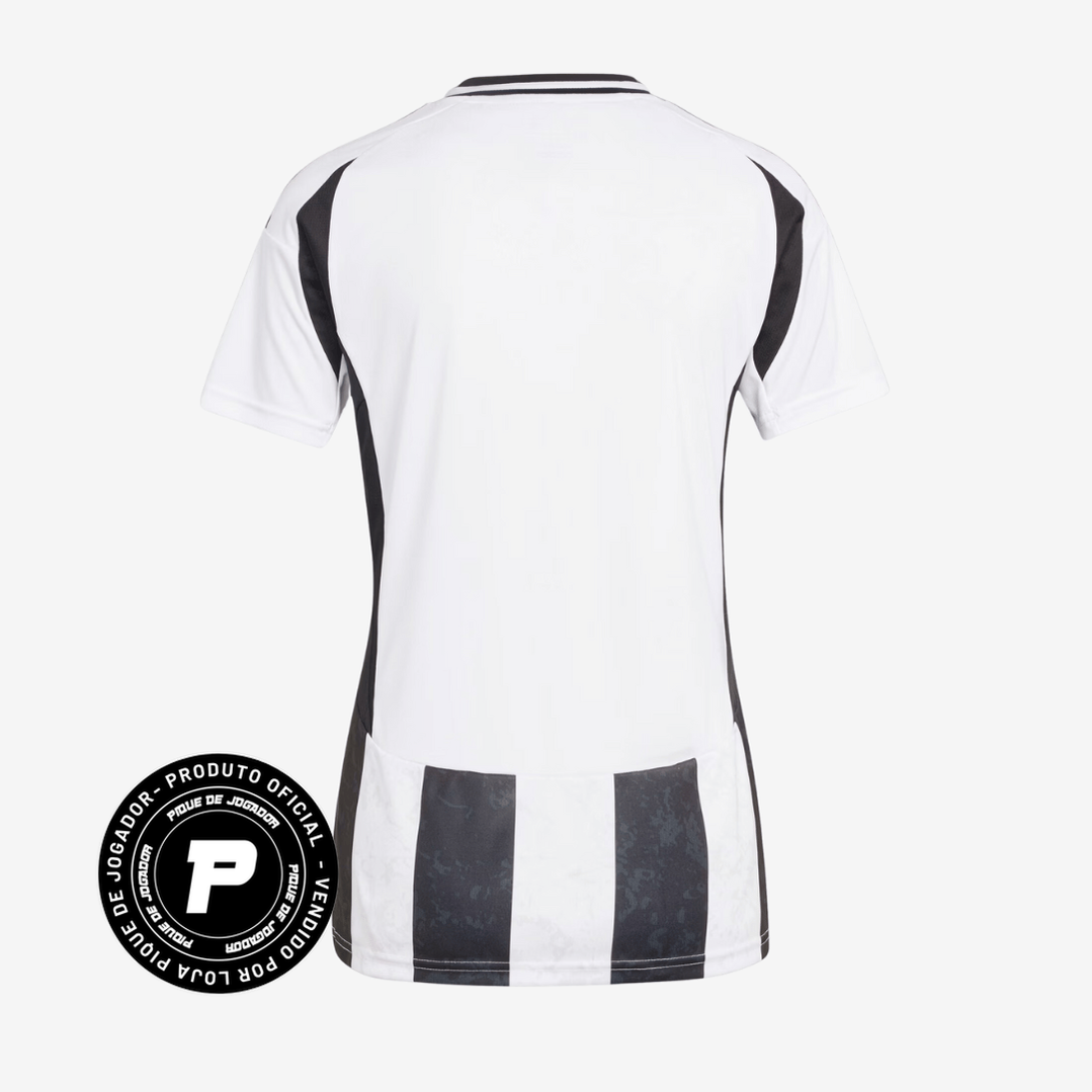 Camisa Feminina adidas Juventus FC 2024/25 I, Camisas de Futebol, PIQUE DE JOGADOR, Composição: 100% PoliésterGênero: FemininaIndicada para: Jogo/CasualGênero: MasculinoEscudo: EmborrachadoOrigem: ImportadoManga: Curta-PIQUE DE JOGADOR