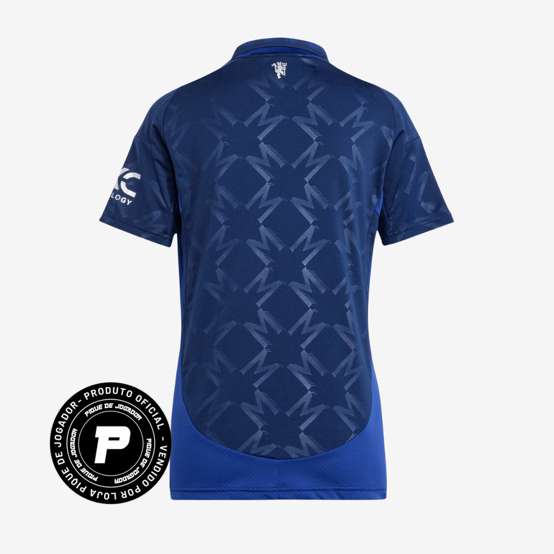 Camisa Feminina adidas Manchester United 2024/25 II, Camisas de Futebol, PIQUE DE JOGADOR, Composição: 100% PoliésterGênero: FemininaIndicada para: Jogo/CasualGênero: MasculinoEscudo: EmborrachadoOrigem: ImportadoManga: Curta-PIQUE DE JOGADOR