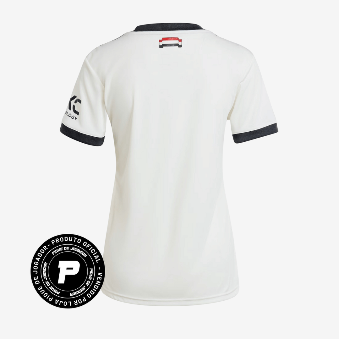 Camisa Feminina adidas Originals Manchester United 2024/25 III, Camisas de Futebol, PIQUE DE JOGADOR, Composição: 100% PoliésterGênero: FemininaIndicada para: Jogo/CasualGênero: MasculinoEscudo: EmborrachadoOrigem: ImportadoManga: Curta-PIQUE DE JOGADOR