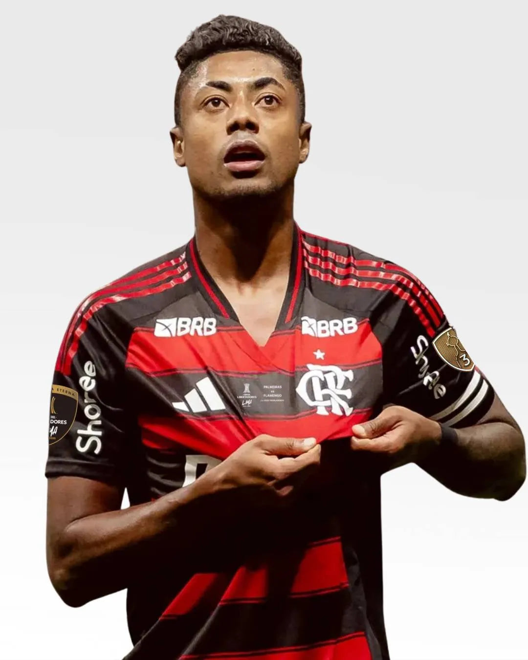 Camisa Flamengo Jogador Final 25/26 BRUNO HENRIQUE #27, Camisa Futebol, Adidas, Descriçao da Camisa Sempre hei de ser! Esta Camisa Flamengo I 25/26 Jogador Adidas Masculina é perfeita para renovar a paixão pelo Rubro-Negro. Desenvolvida em materiais de qualidade, a camisa do Flamengo é leve e respirável, oferecendo o conforto que você merece em todos os momentos. Seu tecido tecnológico afasta a umidade do corpo e o mantém seco, seja apoiando o Mengão, na academia ou nas tarefas do dia a dia. Unindo tradição