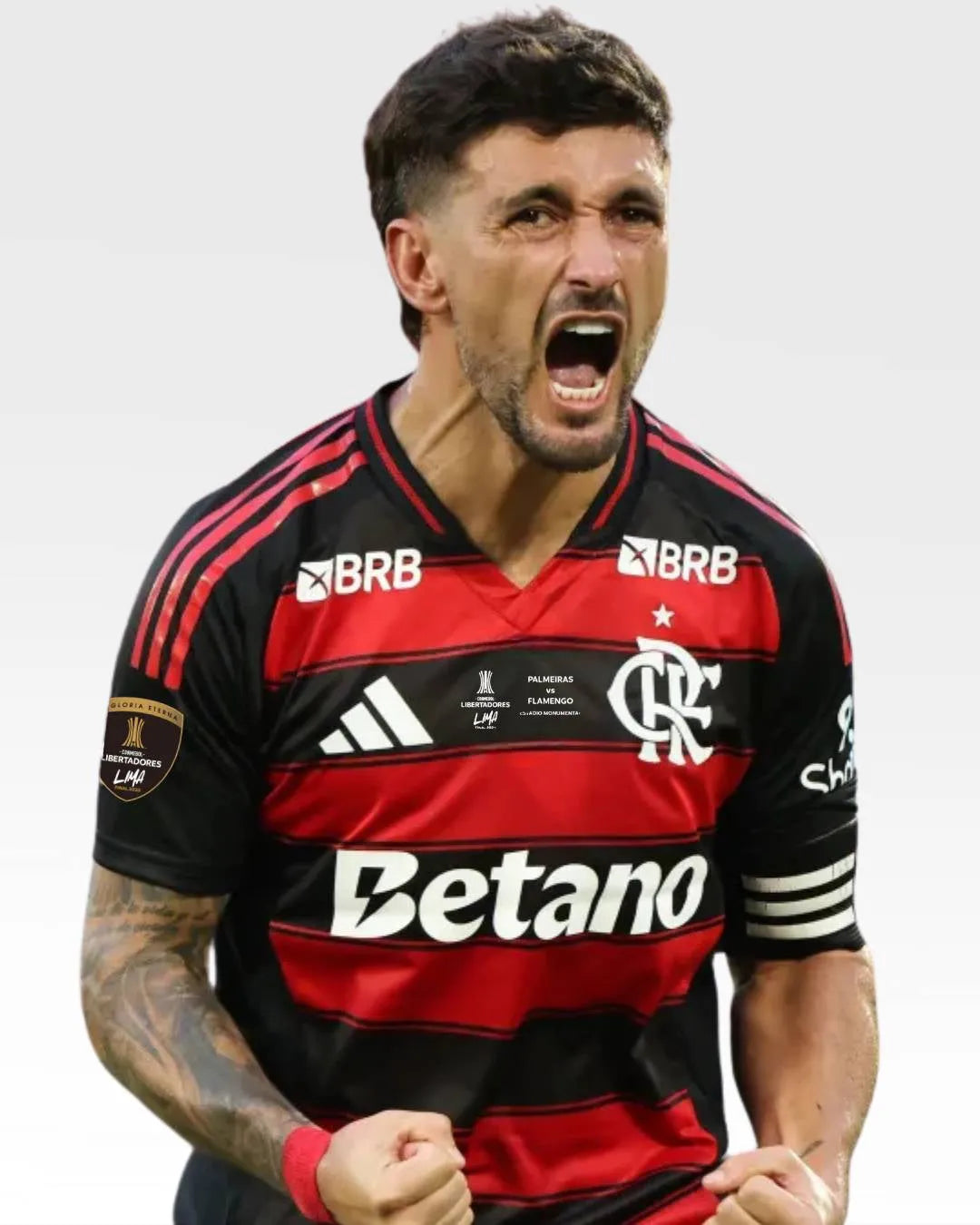 Camisa Flamengo Jogador Final 25/26 DE ARRASCAETA #10, Camisa Futebol, Adidas, Descriçao da Camisa Sempre hei de ser! Esta Camisa Flamengo I 25/26 Jogador Adidas Masculina é perfeita para renovar a paixão pelo Rubro-Negro. Desenvolvida em materiais de qualidade, a camisa do Flamengo é leve e respirável, oferecendo o conforto que você merece em todos os momentos. Seu tecido tecnológico afasta a umidade do corpo e o mantém seco, seja apoiando o Mengão, na academia ou nas tarefas do dia a dia. Unindo tradição 