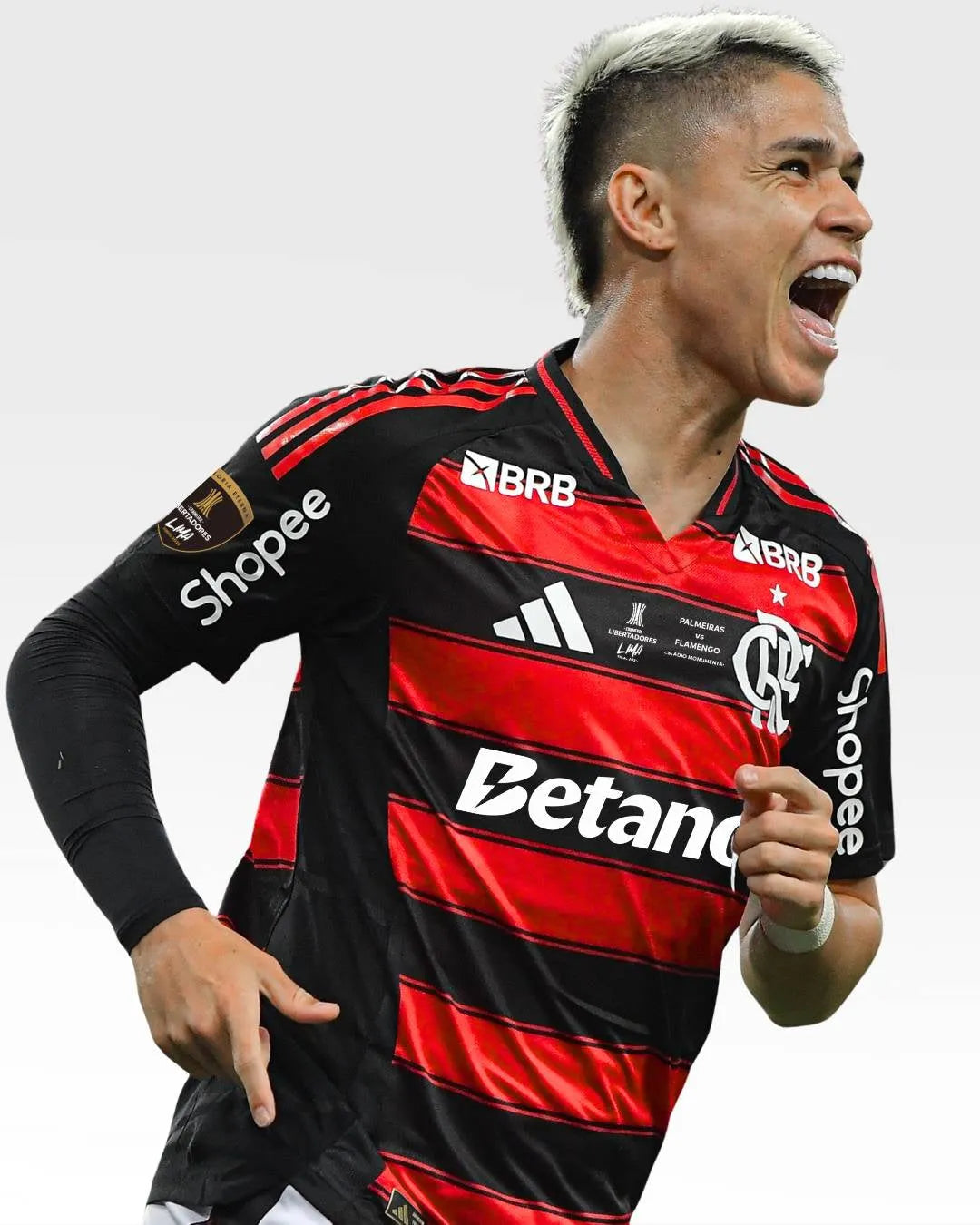 Camisa Flamengo Jogador Final 25/26 LUIZ ARAUJO #7, Camisa Futebol, Adidas, Descriçao da Camisa Sempre hei de ser! Esta Camisa Flamengo I 25/26 Jogador Adidas Masculina é perfeita para renovar a paixão pelo Rubro-Negro. Desenvolvida em materiais de qualidade, a camisa do Flamengo é leve e respirável, oferecendo o conforto que você merece em todos os momentos. Seu tecido tecnológico afasta a umidade do corpo e o mantém seco, seja apoiando o Mengão, na academia ou nas tarefas do dia a dia. Unindo tradição e m