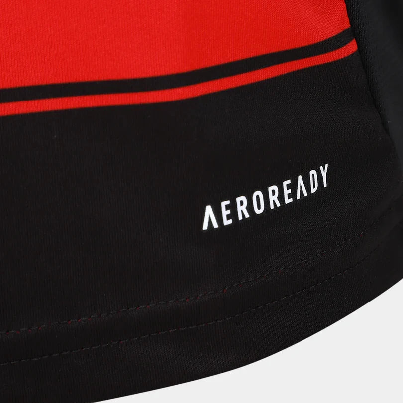 Camisa Flamengo Torcedor Tetra Campeão Libertadores 2025, Camisa Futebol, Adidas, Ficha do Produto TecnologiaAeroReady: Sistema que controla o excesso de umidade do corpo, garantindo a rápida secagem do suor durante os exercícios. Composição: 100% PoliésterMarca: AdidasIndicada para: Jogo/CasualGênero: MasculinoEscudo: BordadoOrigem: ImportadoManga: Curta-PIQUE DE JOGADOR