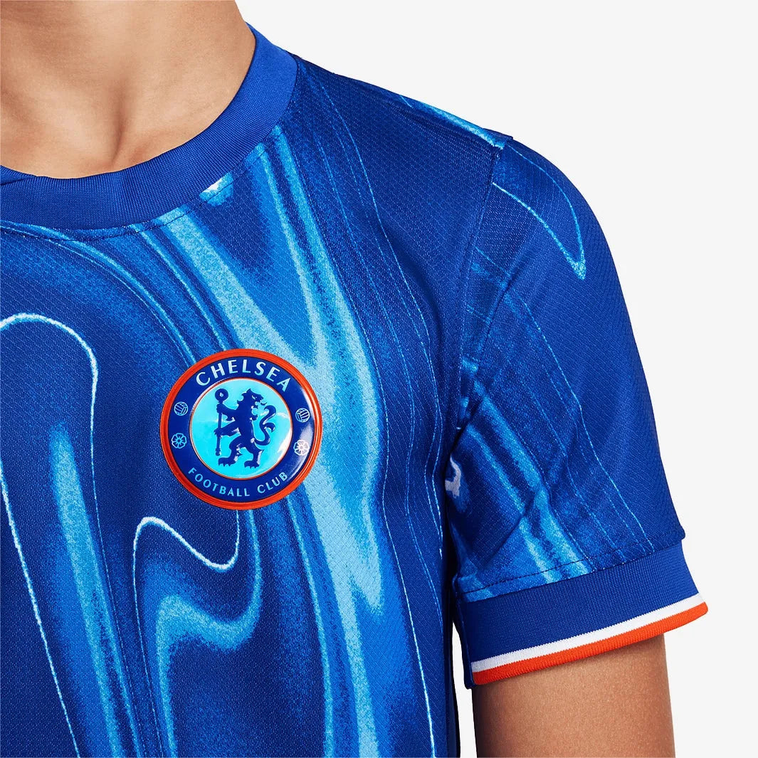 Camisa Infantil Nike Chelsea FC 2024/25 Torcedor, Camisas de Futebol, PIQUE DE JOGADOR, -PIQUE DE JOGADOR