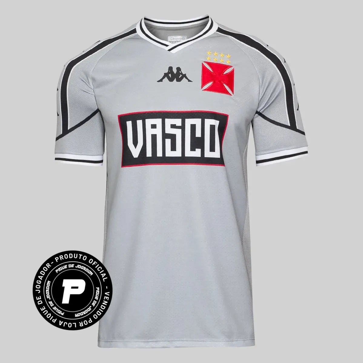 Camisa Kappa Vasco 2025 Aquecimento, Camisa Futebol, Kappa, Entre em campo com a energia do Gigante! A Camisa Vasco Aquecimento 2025 Kappa Masculina traz a identidade do clube em cada detalhe, perfeita para quem carrega a cruz de malta no coração. Modelo oficial e personalizável, oferece tecido leve, conforto e caimento impecável. Ideal para usar no jogo, no dia a dia ou como presente inesquecível para um torcedor. INFORMAÇÕES DO PRODUTO Nome: Camisa Vasco Aquecimento 2025Marca: KappaGênero: MasculinoCor: C