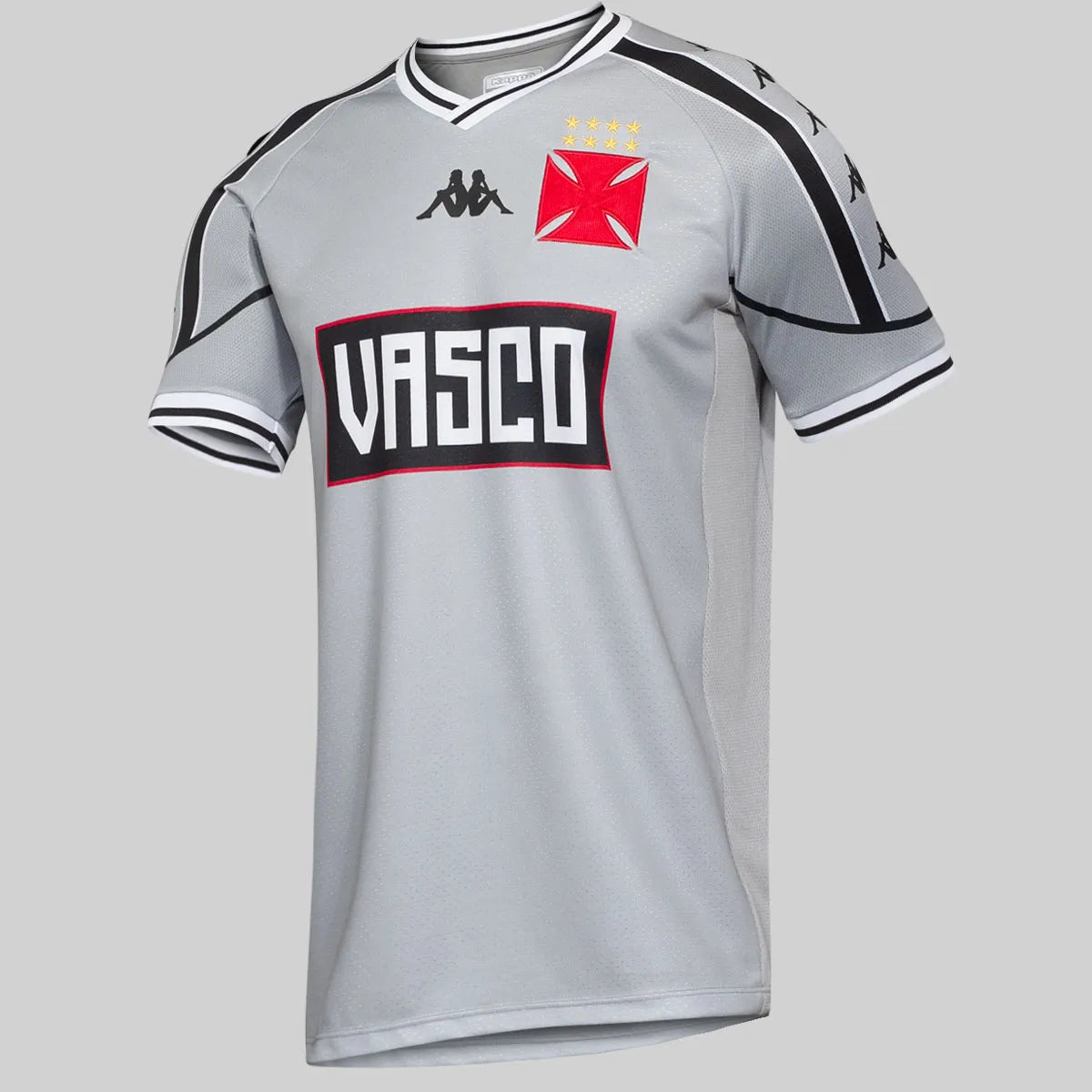 Camisa Kappa Vasco 2025 Aquecimento, Camisa Futebol, Kappa, Entre em campo com a energia do Gigante! A Camisa Vasco Aquecimento 2025 Kappa Masculina traz a identidade do clube em cada detalhe, perfeita para quem carrega a cruz de malta no coração. Modelo oficial e personalizável, oferece tecido leve, conforto e caimento impecável. Ideal para usar no jogo, no dia a dia ou como presente inesquecível para um torcedor. INFORMAÇÕES DO PRODUTO Nome: Camisa Vasco Aquecimento 2025Marca: KappaGênero: MasculinoCor: C