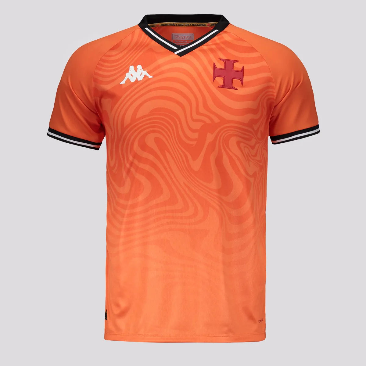 Camisa Kappa Vasco 25/26 Goleiro, Camisa Futebol, Kappa, Entre em campo com a energia do Gigante! A Camisa Vasco Aquecimento 2025 Kappa Masculina traz a identidade do clube em cada detalhe, perfeita para quem carrega a cruz de malta no coração. Modelo oficial e personalizável, oferece tecido leve, conforto e caimento impecável. Ideal para usar no jogo, no dia a dia ou como presente inesquecível para um torcedor. INFORMAÇÕES DO PRODUTO Nome: Camisa Vasco Aquecimento 2025Marca: KappaGênero: MasculinoCor: Cinz