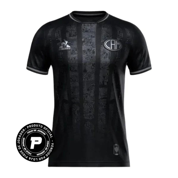 Camisa Le Cock Sportif Atlético Mineiro 22/23 Manto da Massa, Camisa Futebol, Le Cock Sportif, Ficha do Produto Composição: 100% PoliésterIndicada para: Jogo/CasualGênero: MasculinoEscudo: BordadoOrigem: ImportadoManga: Curta-PIQUE DE JOGADOR