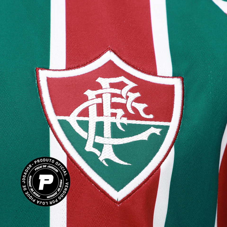 Camisa Manga Longa Umbro Fluminense 2025/26 I, Camisas de Futebol, PIQUE DE JOGADOR, -PIQUE DE JOGADOR