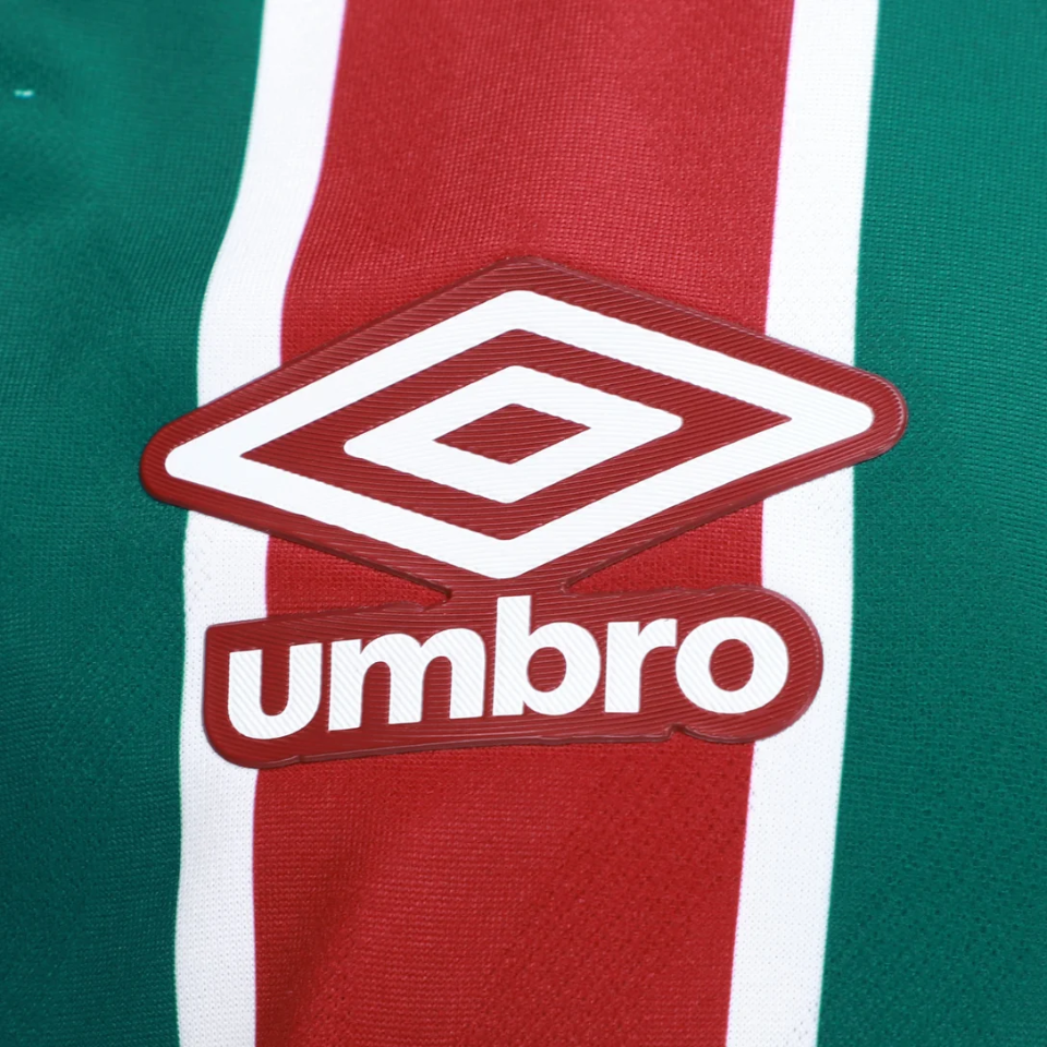Camisa Manga Longa Umbro Fluminense 2025/26 I, Camisas de Futebol, PIQUE DE JOGADOR, -PIQUE DE JOGADOR