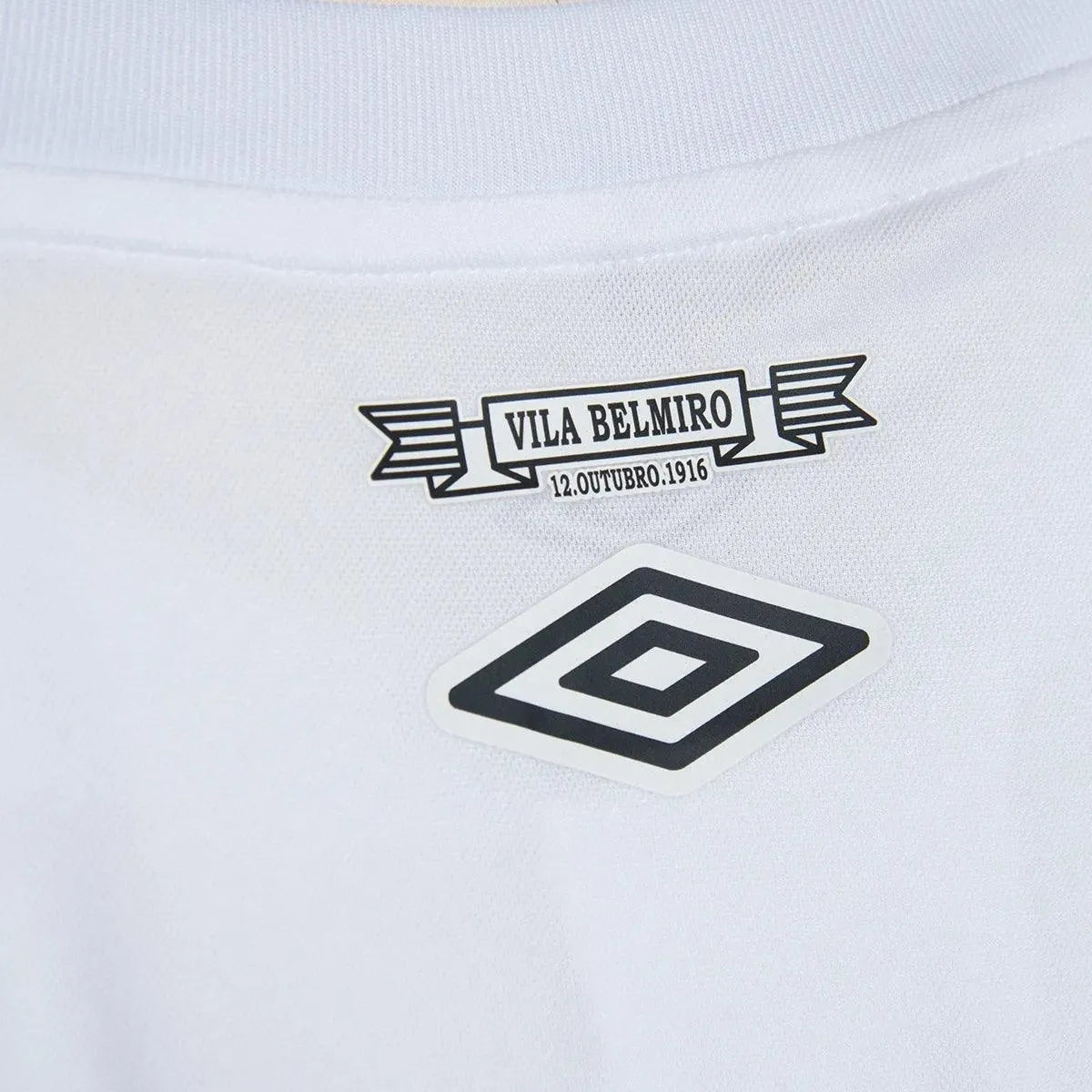 Camisa Masculina Umbro Santos 2024/25 I Neymar Jr 10, Camisas de Futebol, Umbro, -PIQUE DE JOGADOR
