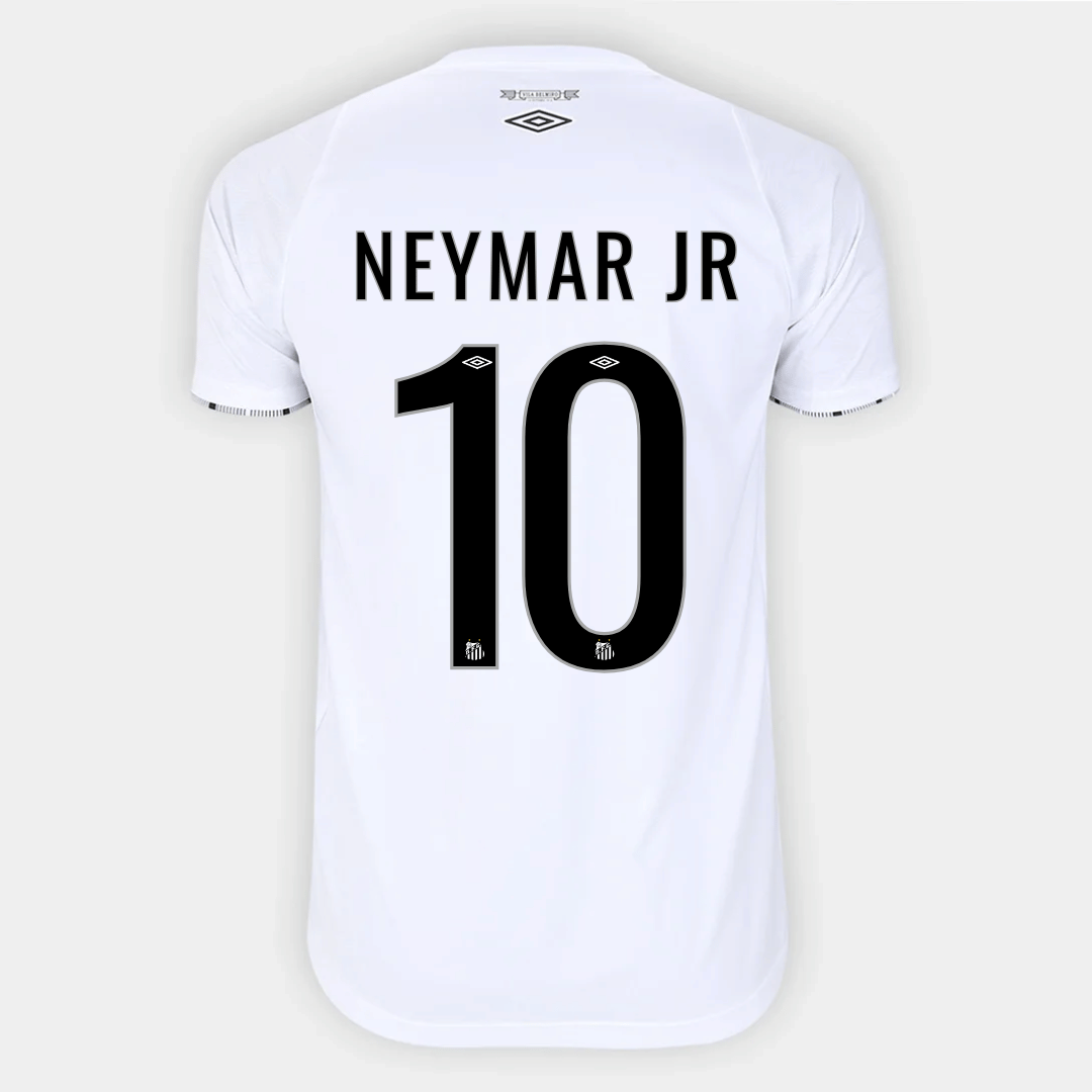 Camisa Masculina Umbro Santos 2024/25 I Neymar Jr 10