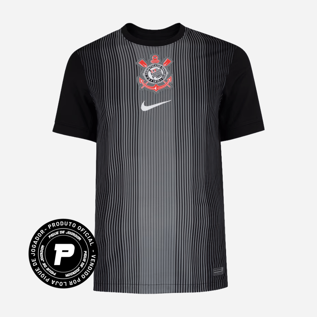 Camisa Nike Corinthians 2025/26 Goleiro, Camisas de Futebol, PIQUE DE JOGADOR, -PIQUE DE JOGADOR