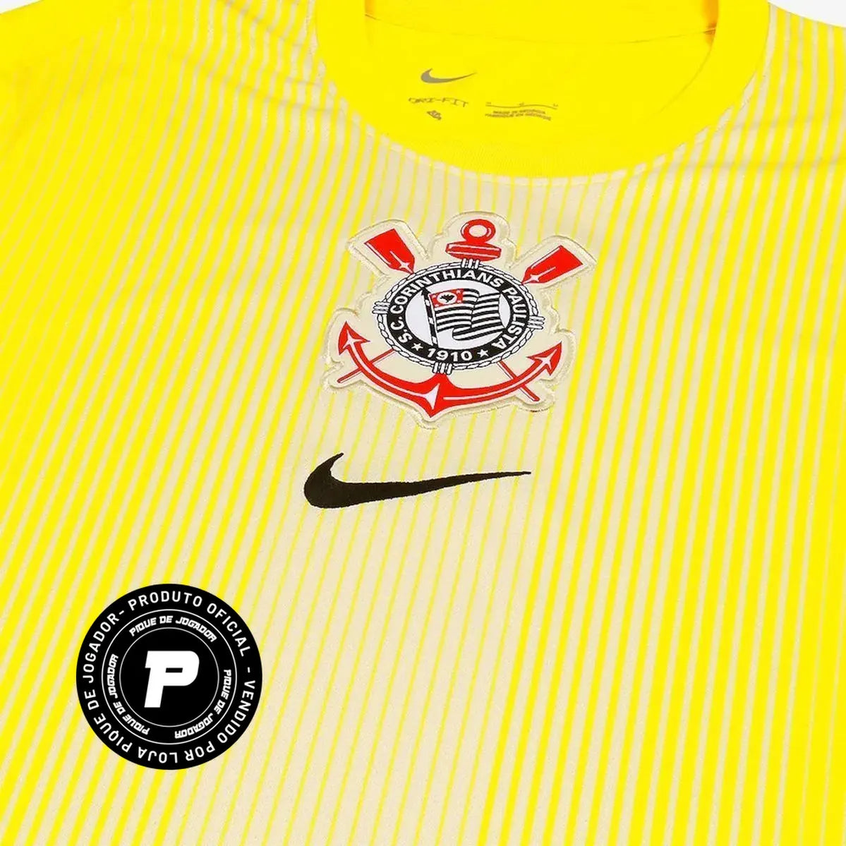 Camisa Nike Corinthians 2025/26 Goleiro, Camisas de Futebol, PIQUE DE JOGADOR, -PIQUE DE JOGADOR