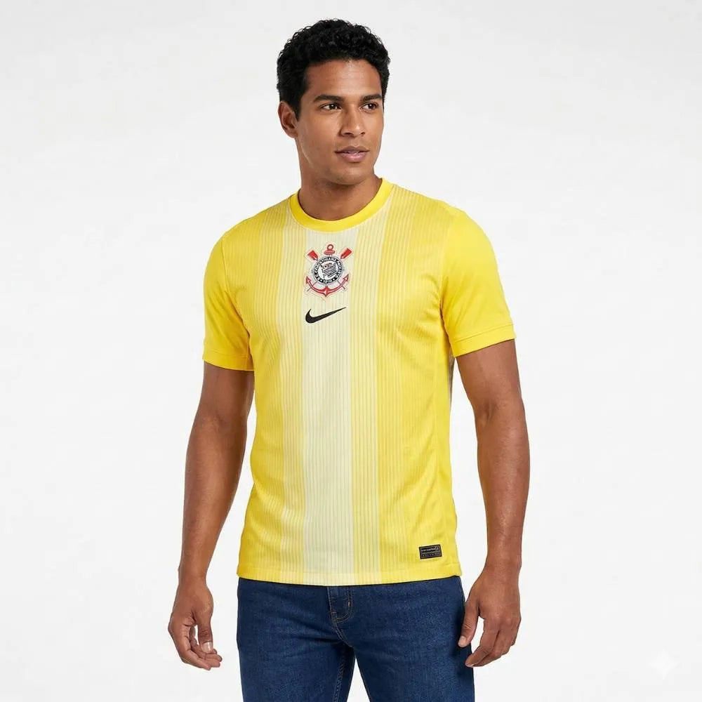 Camisa Nike Corinthians 2025/26 Goleiro, Camisas de Futebol, PIQUE DE JOGADOR, -PIQUE DE JOGADOR