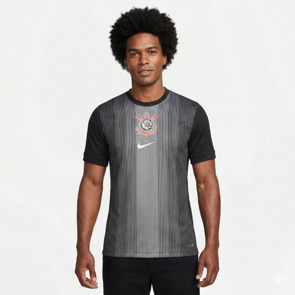 Camisa Nike Corinthians 2025/26 Goleiro, Camisas de Futebol, PIQUE DE JOGADOR, -PIQUE DE JOGADOR