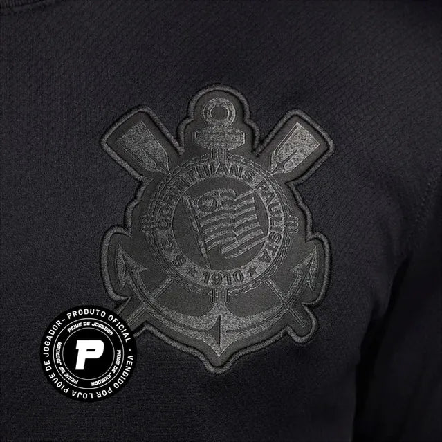 Camisa Nike Corinthians 24/25 Away, Camisa Futebol, Adidas, Ficha do Produto TecnologiaDri-Fit: Sistema que controla o excesso de umidade do corpo, garantindo a rápida secagem do suor durante os exercícios. Composição: 100% PoliésterMarca: NikeIndicada para: Jogo/CasualGênero: MasculinoEscudo: BordadoOrigem: ImportadoManga: Curta-PIQUE DE JOGADOR