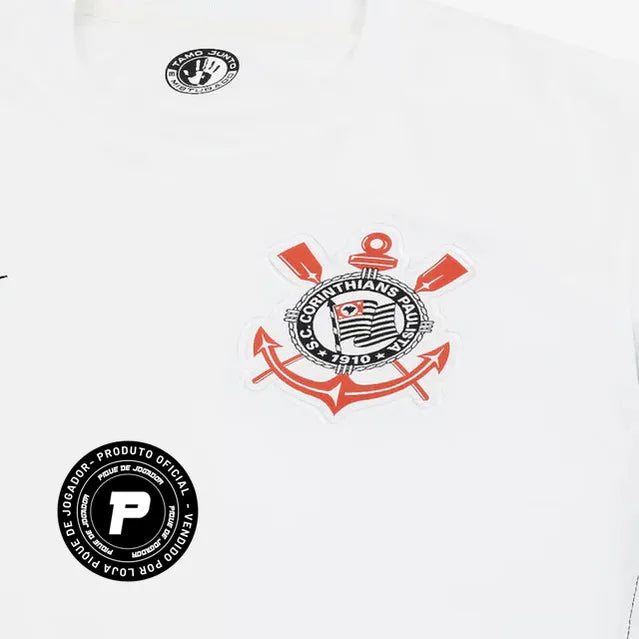 Camisa Nike Corinthians 24/25 Home, Camisa Futebol, Adidas, Ficha do Produto TecnologiaDri-Fit: Sistema que controla o excesso de umidade do corpo, garantindo a rápida secagem do suor durante os exercícios. Composição: 100% PoliésterMarca: NikeIndicada para: Jogo/CasualGênero: MasculinoEscudo: BordadoOrigem: ImportadoManga: Curta-PIQUE DE JOGADOR