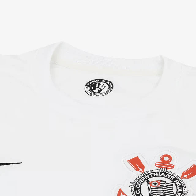 Camisa Nike Corinthians 24/25 Home, Camisa Futebol, Adidas, Ficha do Produto TecnologiaDri-Fit: Sistema que controla o excesso de umidade do corpo, garantindo a rápida secagem do suor durante os exercícios. Composição: 100% PoliésterMarca: NikeIndicada para: Jogo/CasualGênero: MasculinoEscudo: BordadoOrigem: ImportadoManga: Curta-PIQUE DE JOGADOR
