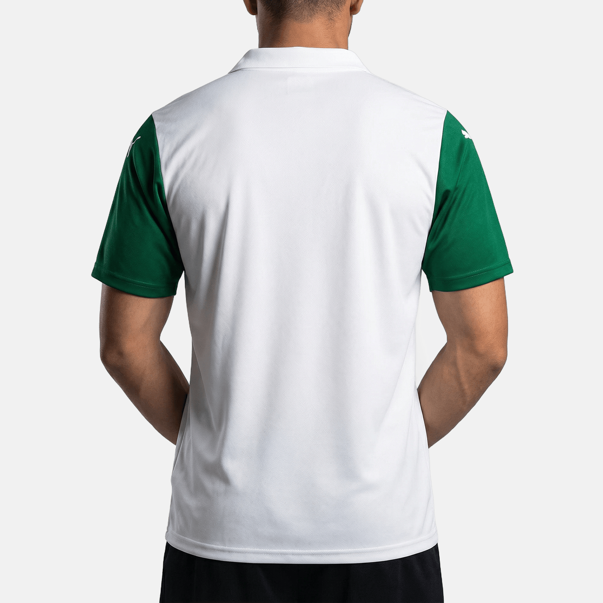 Camisa Puma Palmeiras 2025/26 Away, Camisas de Futebol, PIQUE DE JOGADOR, Mais do que a camisa reserva, esse manto é uma ode à tradição, à história e à imponência do Palmeiras.A nova Camisa II 2025/26 Torcedor resgata o branco imponente que vestiu gerações de craques, agora renovado com detalhes modernos e um grafismo exclusivo em relevo, inspirado nas grandes conquistas do clube. Com as mangas verdes em contraste, gola polo clássica e a estrela do Mundial reluzindo no peito, esse uniforme reforça o respeit