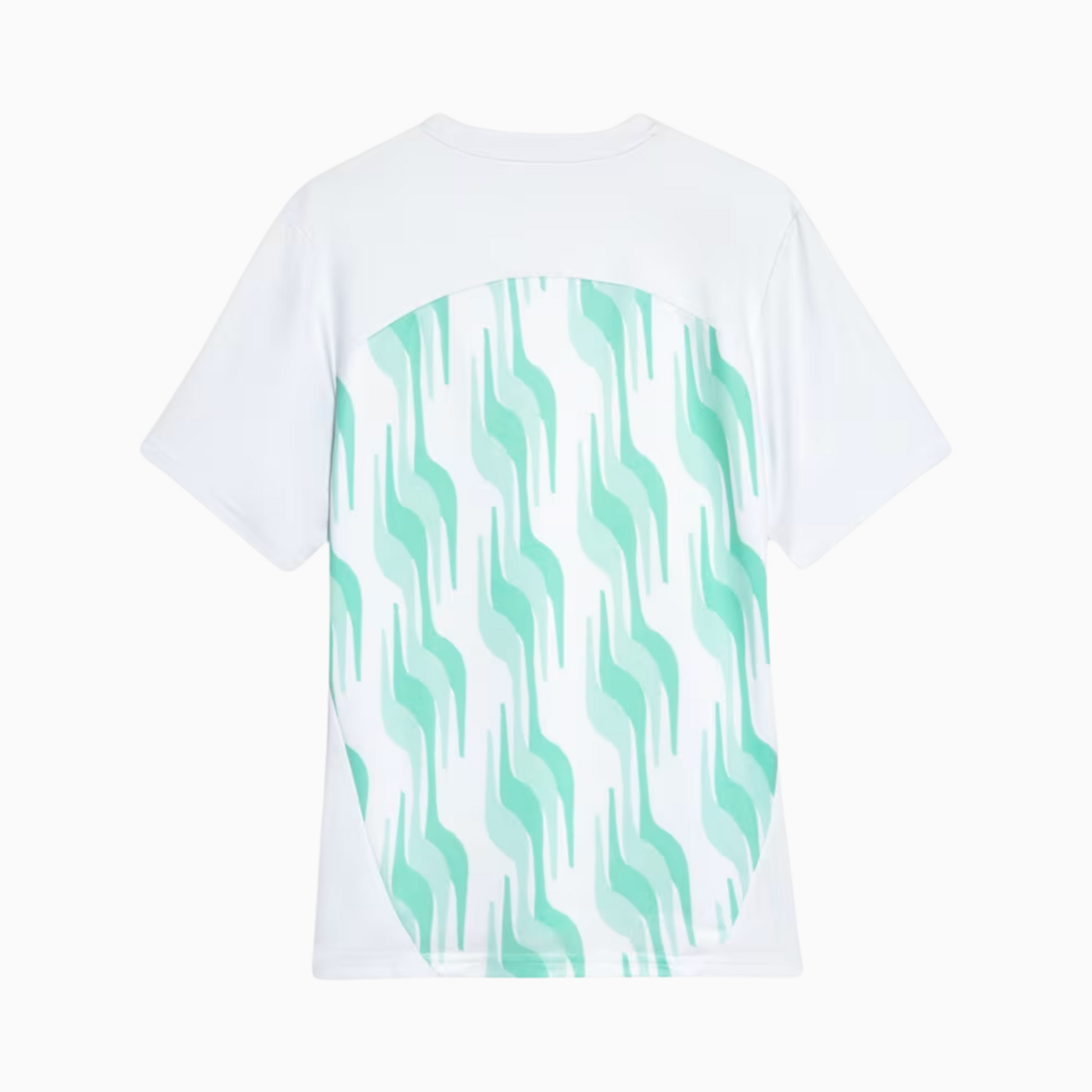 Camisa Puma Palmeiras 2025/26 Pré-Jogo, Camisas de Futebol, PIQUE DE JOGADOR, A Camisa Pré-Jogo Palmeiras 2025 traz a mesma identidade usada pelos atletas antes de entrarem em campo. Com design moderno e grafismos exclusivos, o modelo expressa a força e o legado da Sociedade Esportiva Palmeiras dentro e fora das quatro linhas. Desenvolvida pela Puma, conta com a tecnologia dryCELL, que absorve a umidade e mantém o corpo seco mesmo em treinos intensos ou no dia a dia. Com caimento slim, gola careca e estampa