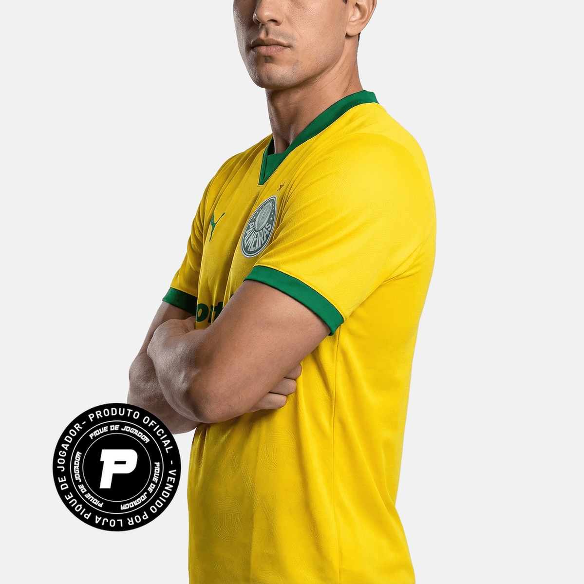Camisa Puma Palmeiras 25/26 Third, Camisa Futebol, Puma, Ficha do Produto Reviva uma glória histórica com a Camisa Palmeiras III 25/26 s/n Torcedor Puma! Celebrando um dos momentos mais icônicos da história alviverde, esta camisa do Palmeiras é inspirada na Seleção Brasileira, representada pelo Verdão em 1965, quando o time venceu o Uruguai por 3 a 0 na estreia do Mineirão. Confeccionada em poliéster com tecnologia DryCell, o artigo garante o conforto que você merece, seja nas tribunas ou no dia a dia. Com 