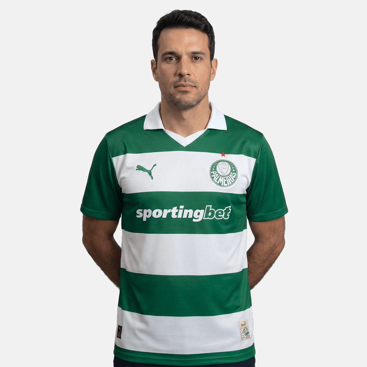 Camisa Puma Palmeiras Avanti 2025/26 Jogador, Camisas de Futebol, PIQUE DE JOGADOR, O Palmeiras e a PUMA revelam a nova camisa Avanti 2025, peça que traduz o sentimento do palmeirense em forma de estilo. Inspirada na paixão do torcedor, a novidade une um design clássico e linguagem contemporânea para celebrar um conceito que vai além das quatro linhas: o Palmeiras como um estilo de vida Características e Benefícios Tecnologia Puma DryCELL: Mantém o corpo seco e confortável, mesmo nos momentos de maior inten