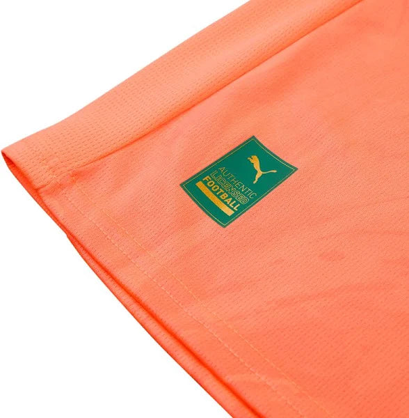 Camisa Puma Palmeiras X KidSuper 25/26 Goleiro, Camisa Futebol, Puma, Ficha do Produto TecnologiaDryCell: Sistema que controla o excesso de umidade do corpo, garantindo a rápida secagem do suor durante os exercícios. Composição: 100% PoliésterMarca: PumaIndicada para: Jogo/CasualGênero: MasculinoEscudo: BordadoOrigem: ImportadoManga: Curta-PIQUE DE JOGADOR