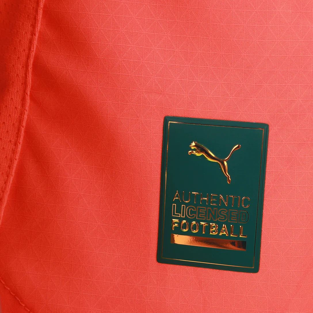 Camisa Puma Palmeiras x KidSuper 25/26 Jogador Goleiro, Camisas de Futebol, PIQUE DE JOGADOR, O novo manto do Palmeiras 2025/26 é mais que uma camisa.É um tributo à tradição, ao respeito e à grandeza da Sociedade Esportiva Palmeiras.Com um tom de verde clássico, detalhes em branco puro e a estrela do Mundial brilhando no peito, a nova camisa resgata as raízes do Verdão com elegância, leveza e aquele peso que só quem é Palestra entende. Inspirada nos uniformes históricos que marcaram gerações, a peça traz gr