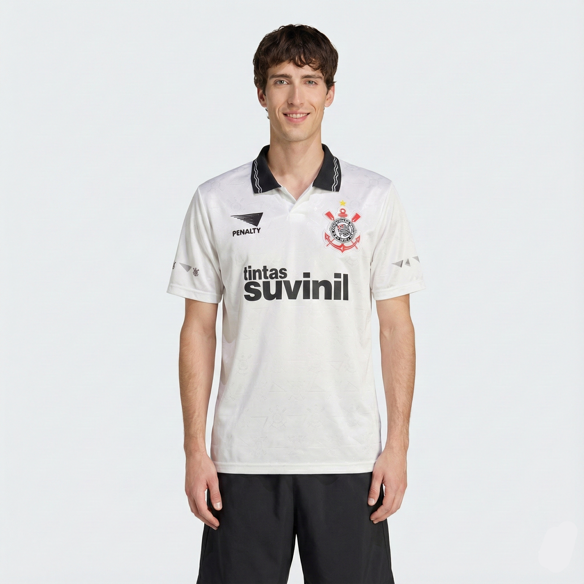 Camisa Retrô Corinthians 1997/98 I, camisa vasco, PIQUE DE JOGADOR, -PIQUE DE JOGADOR