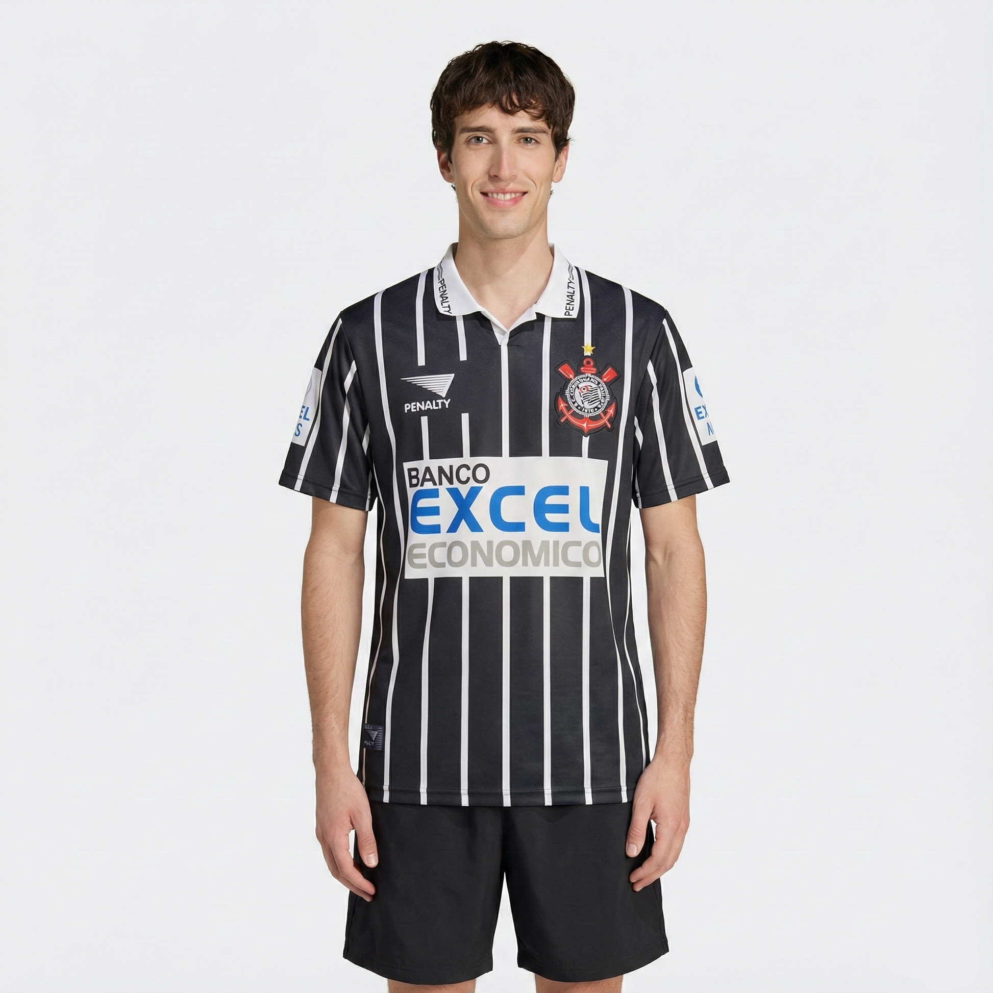 Camisa Retrô Corinthians 1997/98 II, camisa vasco, PIQUE DE JOGADOR, -PIQUE DE JOGADOR