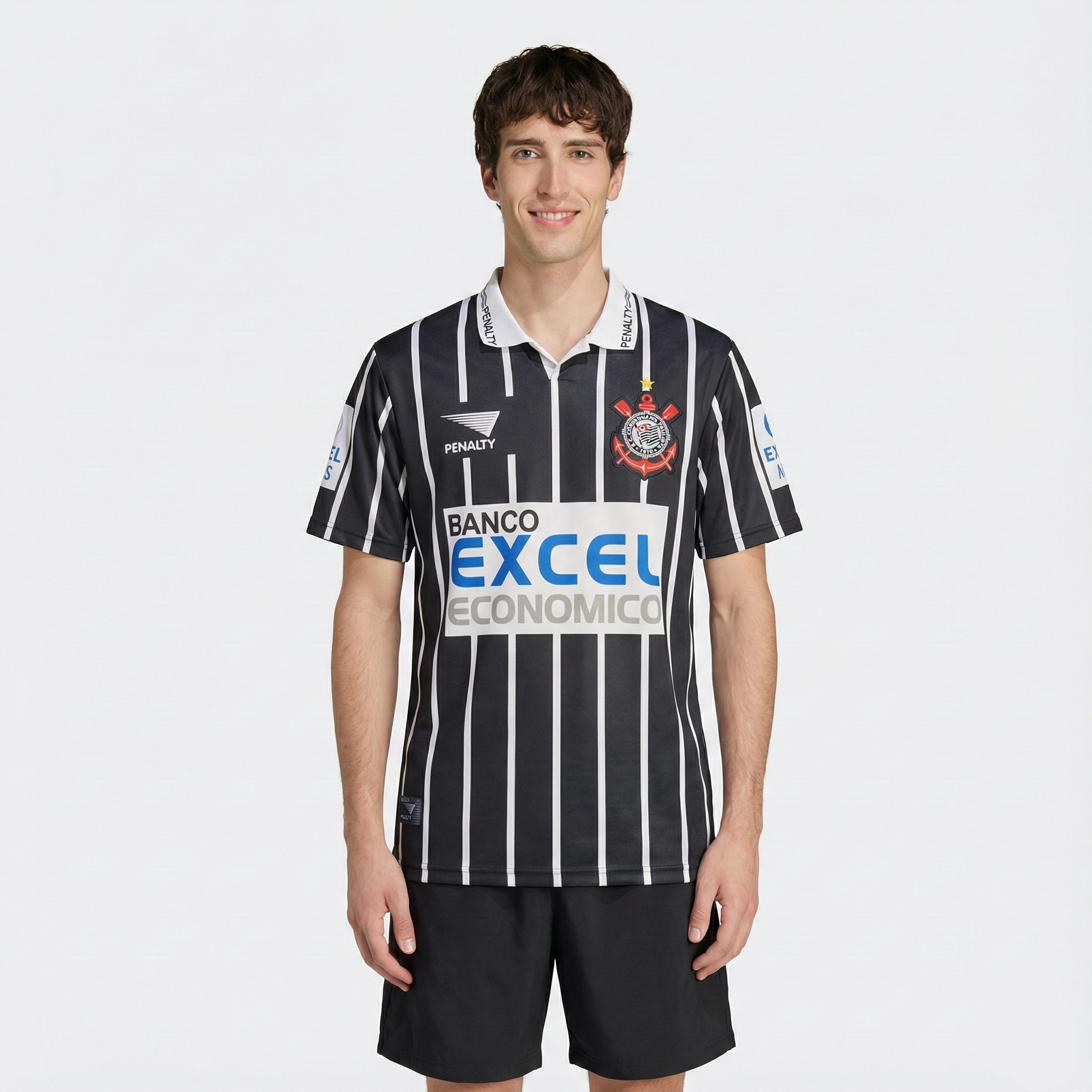 Camisa Retrô Corinthians 1997/98 II, camisa vasco, PIQUE DE JOGADOR, -PIQUE DE JOGADOR