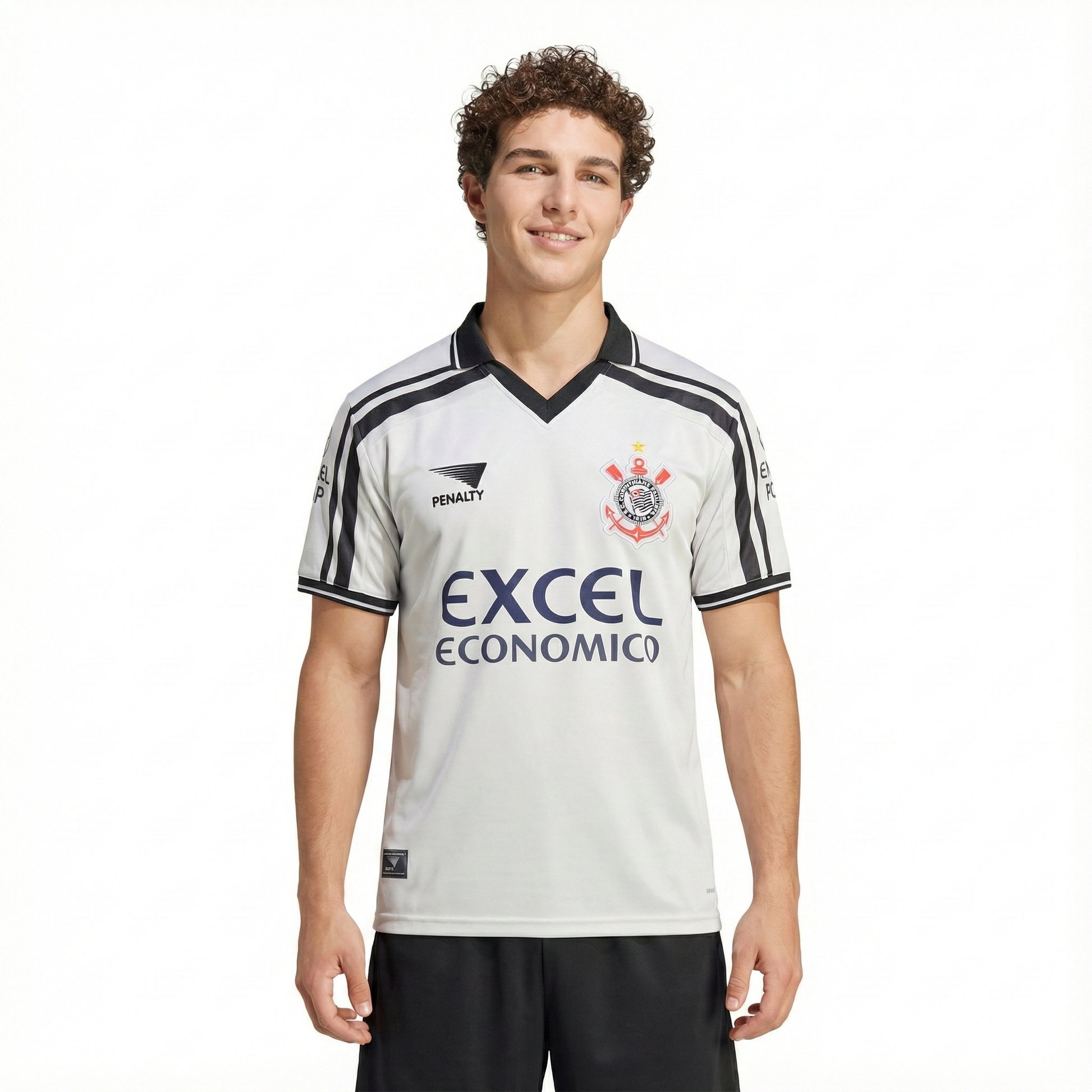 Camisa Retrô Corinthians 1998/99 I, camisa vasco, PIQUE DE JOGADOR, -PIQUE DE JOGADOR