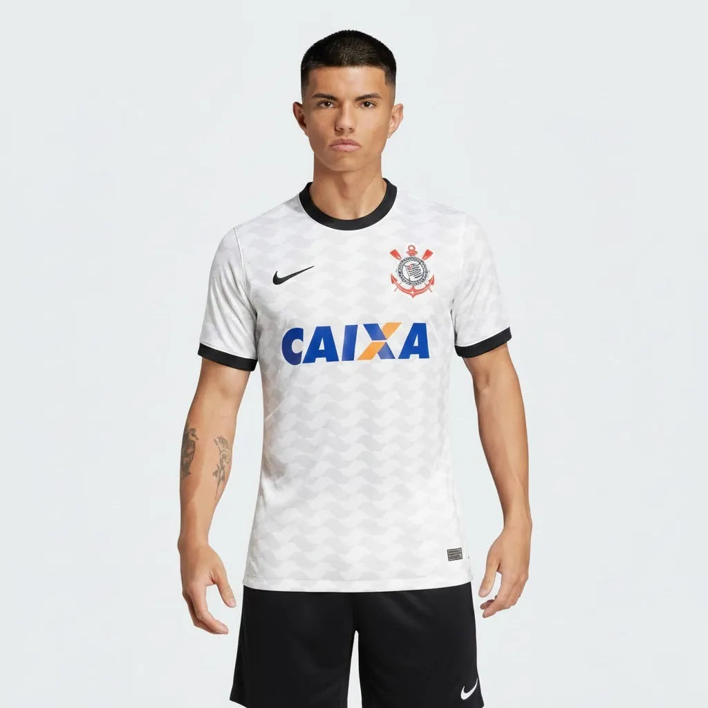 Camisa Retrô Corinthians 2012/13 I, camisa vasco, PIQUE DE JOGADOR, -PIQUE DE JOGADOR