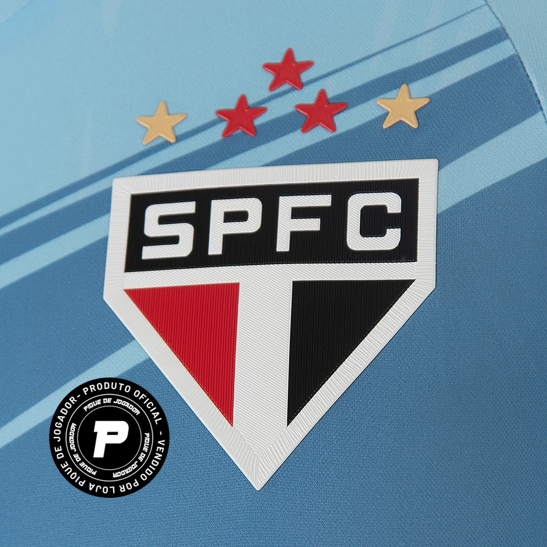 Camisa São Paulo Goleiro 25/26 Clara - NB Torcedor Masculina, camisa são paulo, PIQUE DE JOGADOR, -PIQUE DE JOGADOR