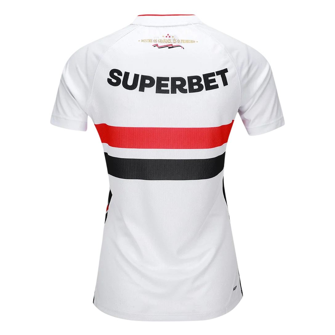 Camisa São Paulo Home 26/27 - NB Feminina, , PIQUE DE JOGADOR, -PIQUE DE JOGADOR