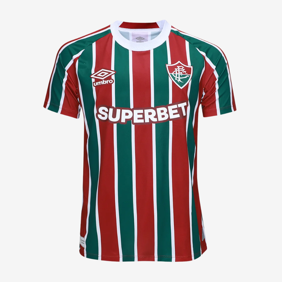 Camisa Umbro Fluminense 2025/26 I, Camisas de Futebol, PIQUE DE JOGADOR, -PIQUE DE JOGADOR