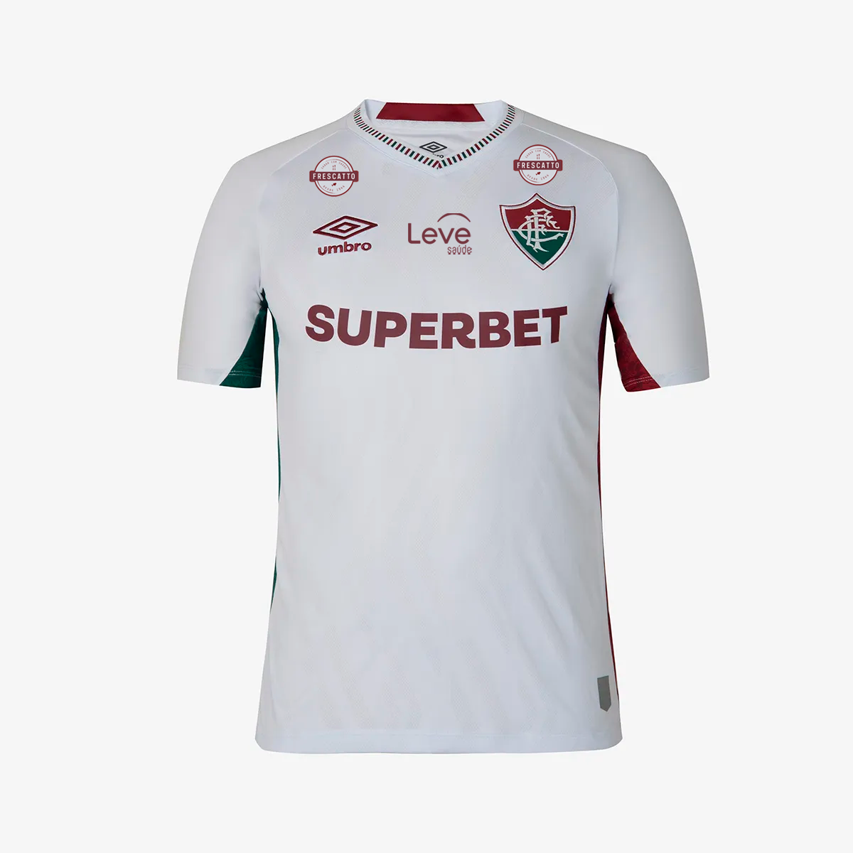 Camisa Umbro Fluminense 2025/26 II Com Patrocinios, Camisas de Futebol, PIQUE DE JOGADOR, -PIQUE DE JOGADOR
