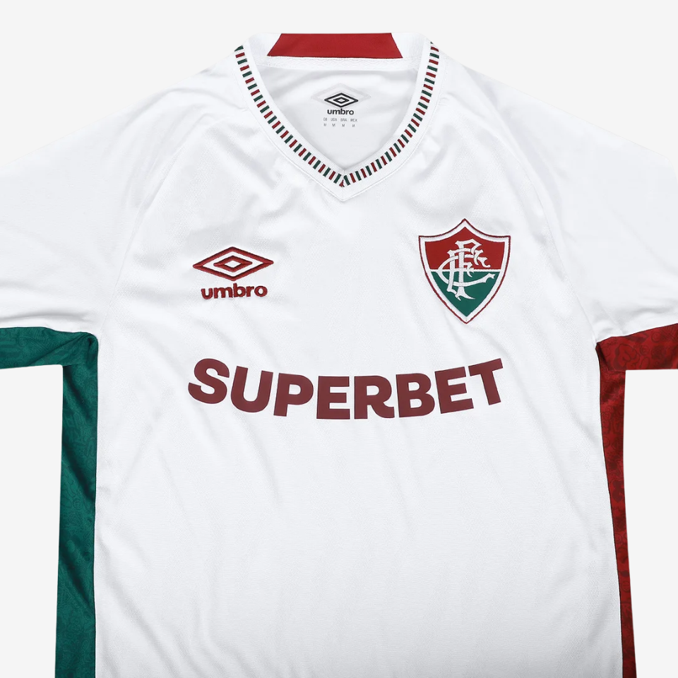 Camisa Umbro Fluminense 2025/26 II, Camisas de Futebol, PIQUE DE JOGADOR, -PIQUE DE JOGADOR