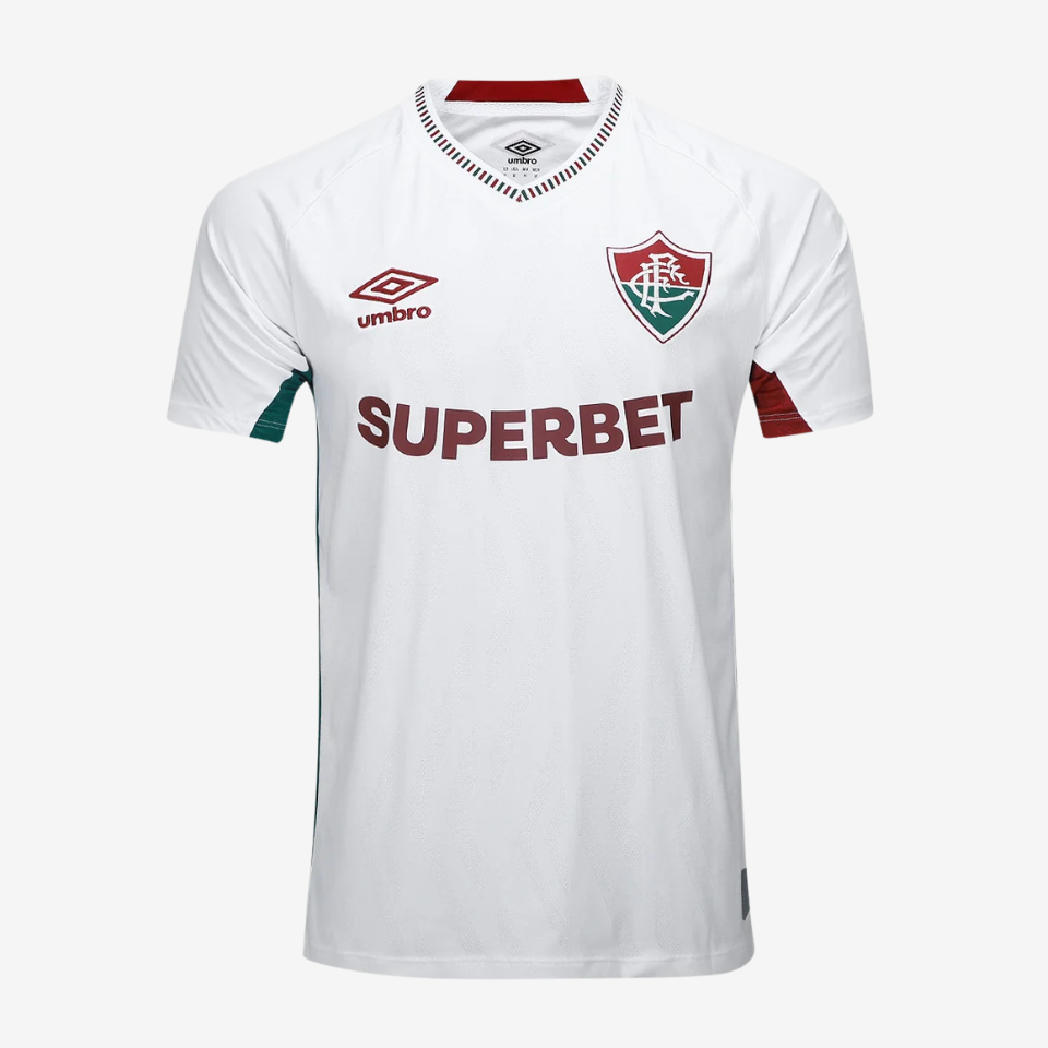 Camisa Umbro Fluminense 2025/26 II, Camisas de Futebol, PIQUE DE JOGADOR, -PIQUE DE JOGADOR