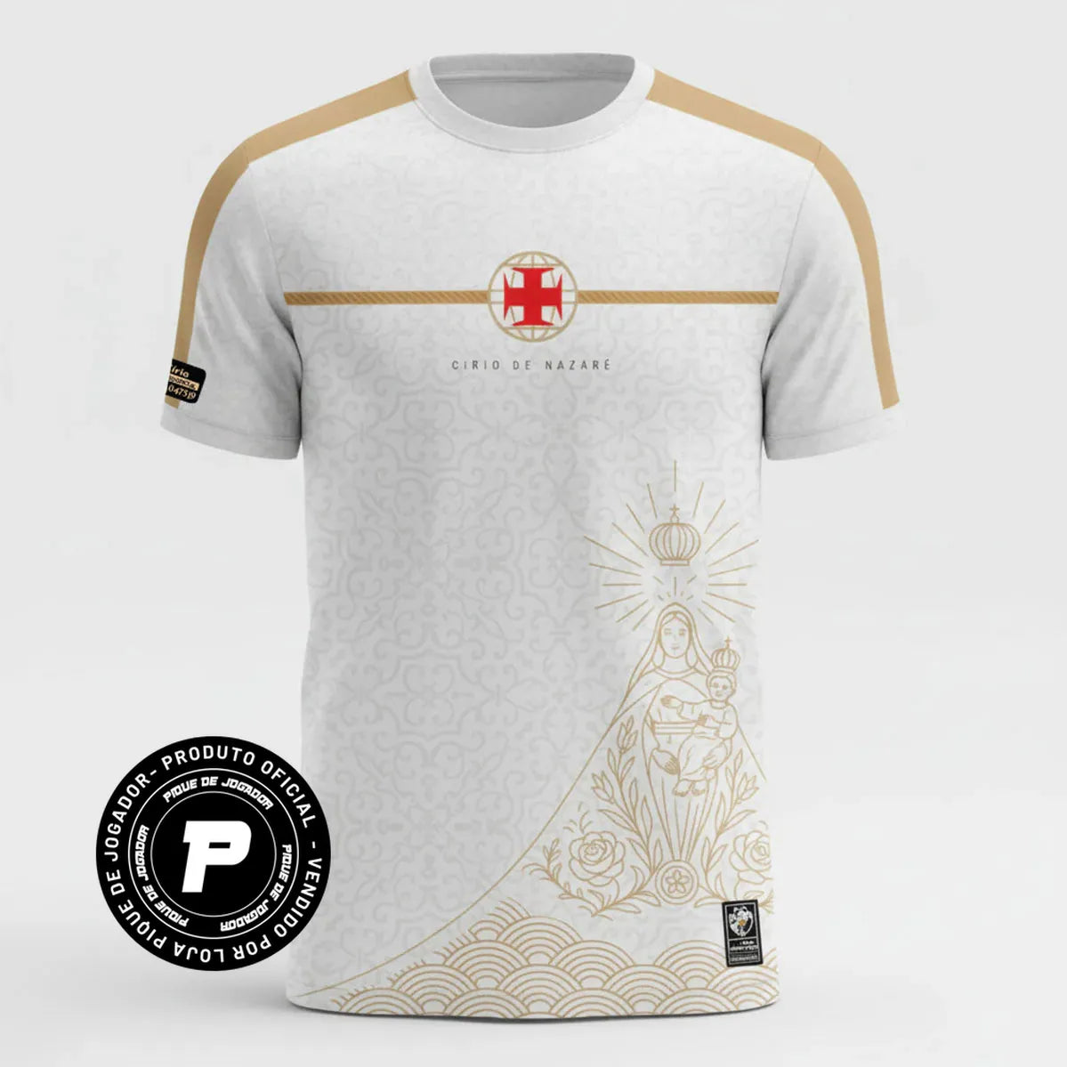 Camisa Vasco Círio de Nazaré, Camisa Futebol, Kappa, A Camisa Vasco Círio de Nazaré é mais que um manto, é fé e tradição em forma de torcida. Inspirada em uma das maiores celebrações religiosas do Brasil, carrega a identidade vascaína com orgulho. Produzida em edição limitada, é peça rara para quem valoriza história e devoção. Perfeita para colecionar, presentear ou exibir em momentos especiais. Confortável, leve e licenciada oficialmente, une paixão, cultura e qualidade em um só produto. INFORMAÇÕES DO PRO