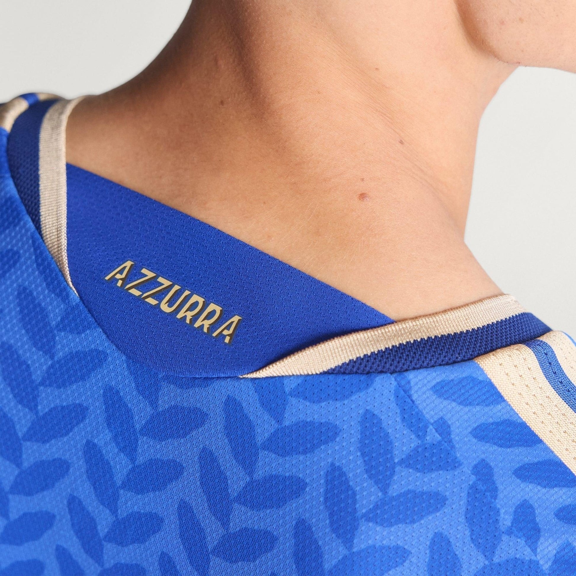 Camisa Itália 26/27 Home Jogador, Camisas de Futebol, PIQUE DE JOGADOR, A camisa do seu time favorito agora disponível em nossa loja! Confeccionadas com tecido de poliéster de alta qualidade e uma tecnologia respirável de ponta, nossas camisas são uma fusão perfeita de conforto, resistência e frescor duradouro. Sinta-se envolvido(a) em luxo enquanto apoia o seu time, seja nas vibrantes arquibancadas ou no calor da competição nas quadras. O design exclusivo e as cores vibrantes destacam-se, tornando esta cam