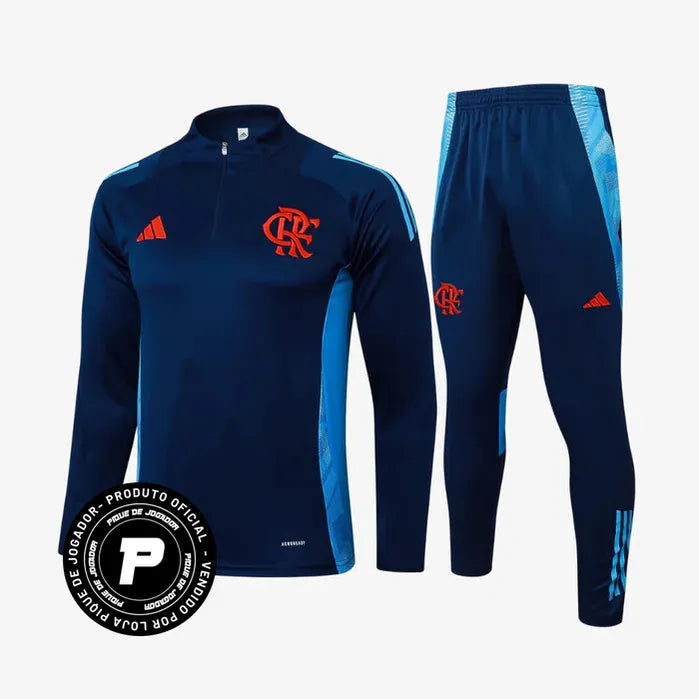 Conjunto Flamengo Comissão Técnica 2025 C/ Patrocínios, Camisas de Futebol, PIQUE DE JOGADOR, -PIQUE DE JOGADOR