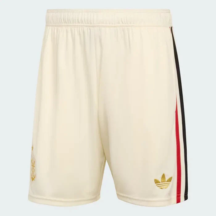 Conjunto Infantil Adidas Flamengo 25/26 Third, Camisa Futebol, Adidas, Ficha do Produto TecnologiaAeroReady: Sistema que controla o excesso de umidade do corpo, garantindo a rápida secagem do suor durante os exercícios. Composição: 100% PoliésterMarca: AdidasIndicada para: Jogo/CasualGênero: MasculinoEscudo: BordadoOrigem: ImportadoManga: Curta-PIQUE DE JOGADOR