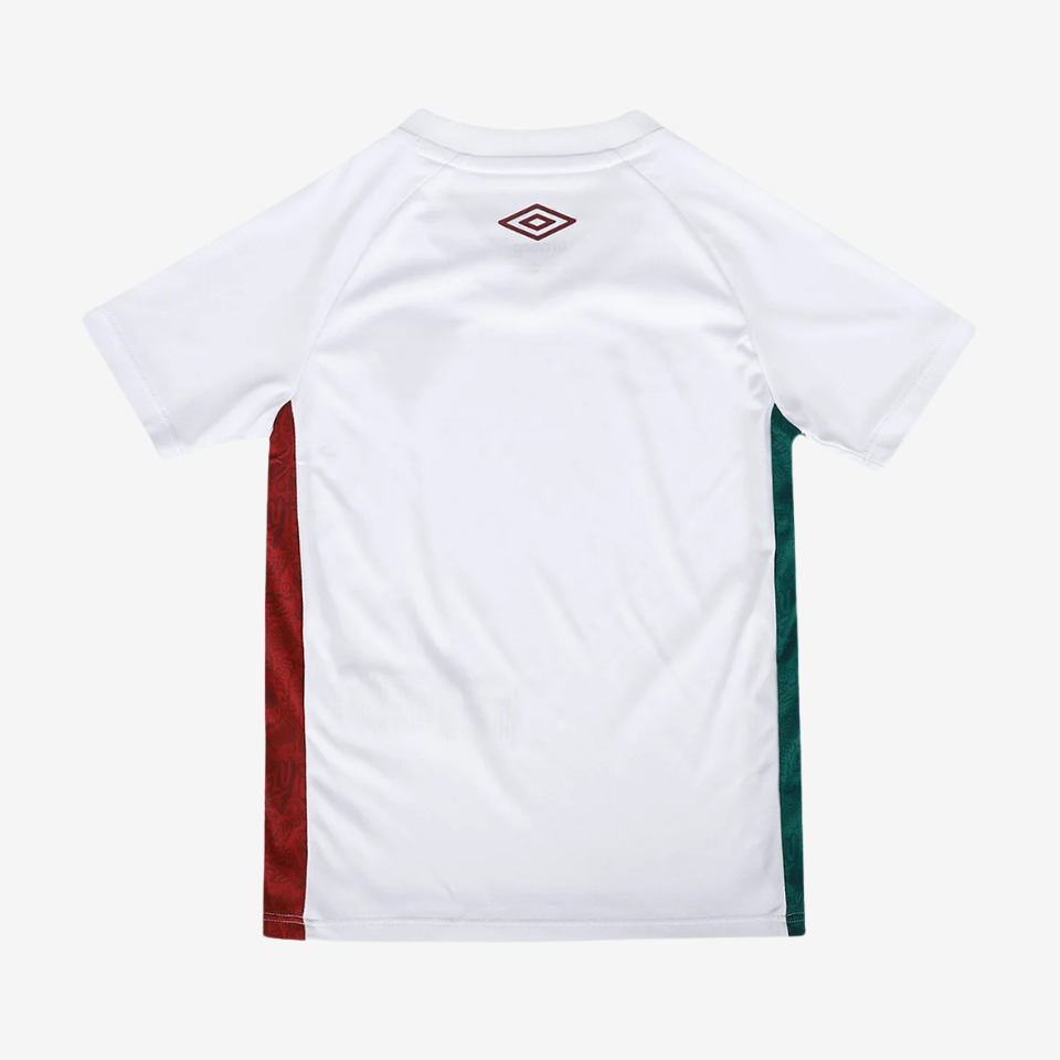 Conjunto Infantil Umbro Fluminense 2025/26 II, Camisas de Futebol, PIQUE DE JOGADOR, -PIQUE DE JOGADOR