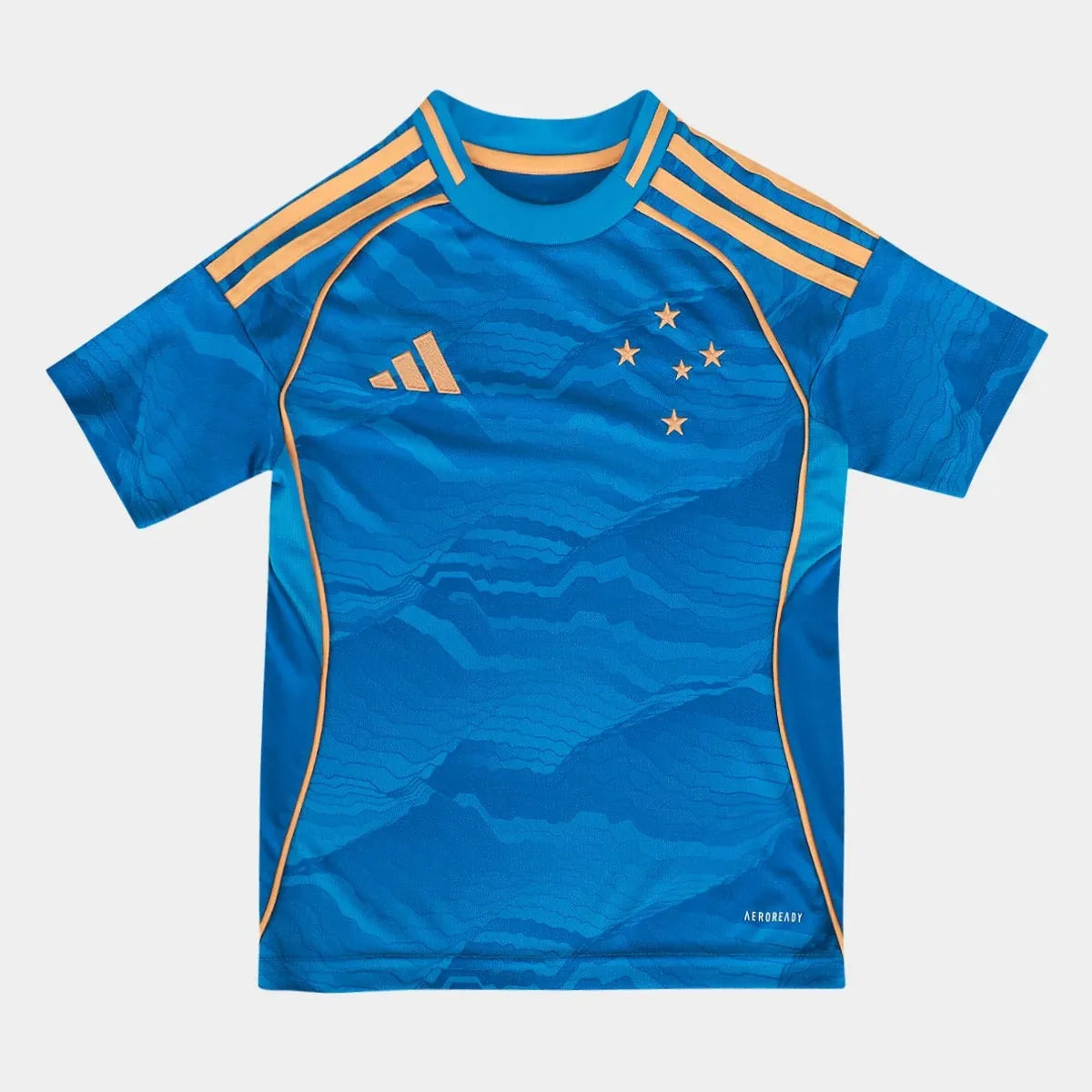 Conjunto Infantil adidas Cruzeiro 2025/26 III, Camisas de Futebol, PIQUE DE JOGADOR, O Conjunto Infantil Adidas Cruzeiro 2025/26 I é perfeito para os pequenos torcedores da Raposa. Inspirado no uniforme titular do clube, combina a tradicional camisa azul com o short branco em um design moderno e confortável. Produzido com a tecnologia AEROREADY, oferece respirabilidade e bem-estar em todos os momentos do dia. Informações Técnicas Marca: Adidas Gênero: Infantil Modelagem: Padrão Gola: Redonda canelada Tecnol