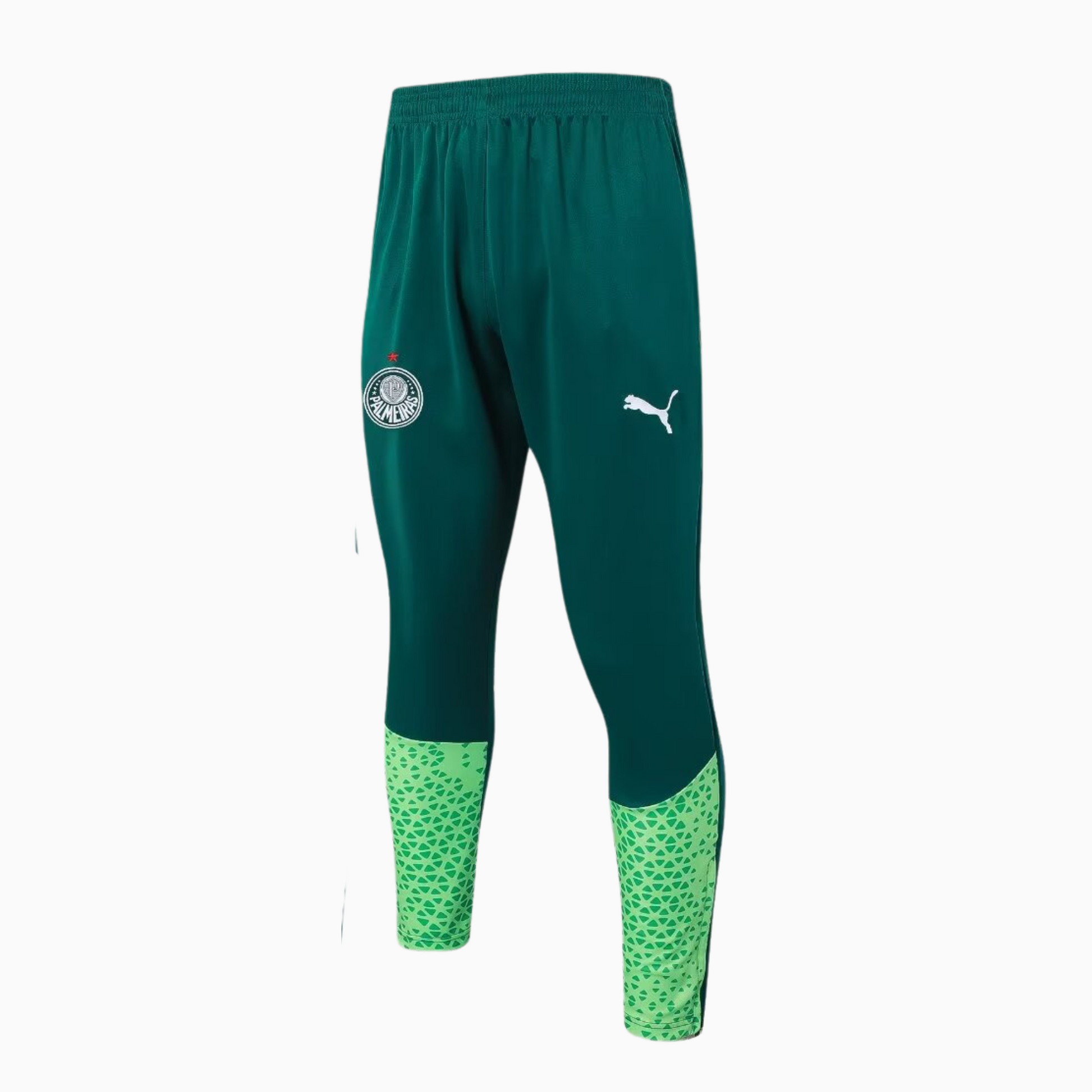 Conjunto de Treino Palmeiras 2024/25 I – Masculino, Camisas de Futebol, PIQUE DE JOGADOR, Mostre sua paixão pelo Verdão com o Conjunto de Treino Palmeiras 2024/25. Desenvolvido pela PUMA, o kit traz a mesma pegada usada pelos atletas nos treinos da temporada, com design moderno, caimento ajustado e tecnologia dryCELL para absorção do suor. Ideal para treinar, usar no dia a dia ou compor um look completo de quem vive o Palmeiras dentro e fora de campo. Características e Benefícios Tecnologia dryCELL: absorve