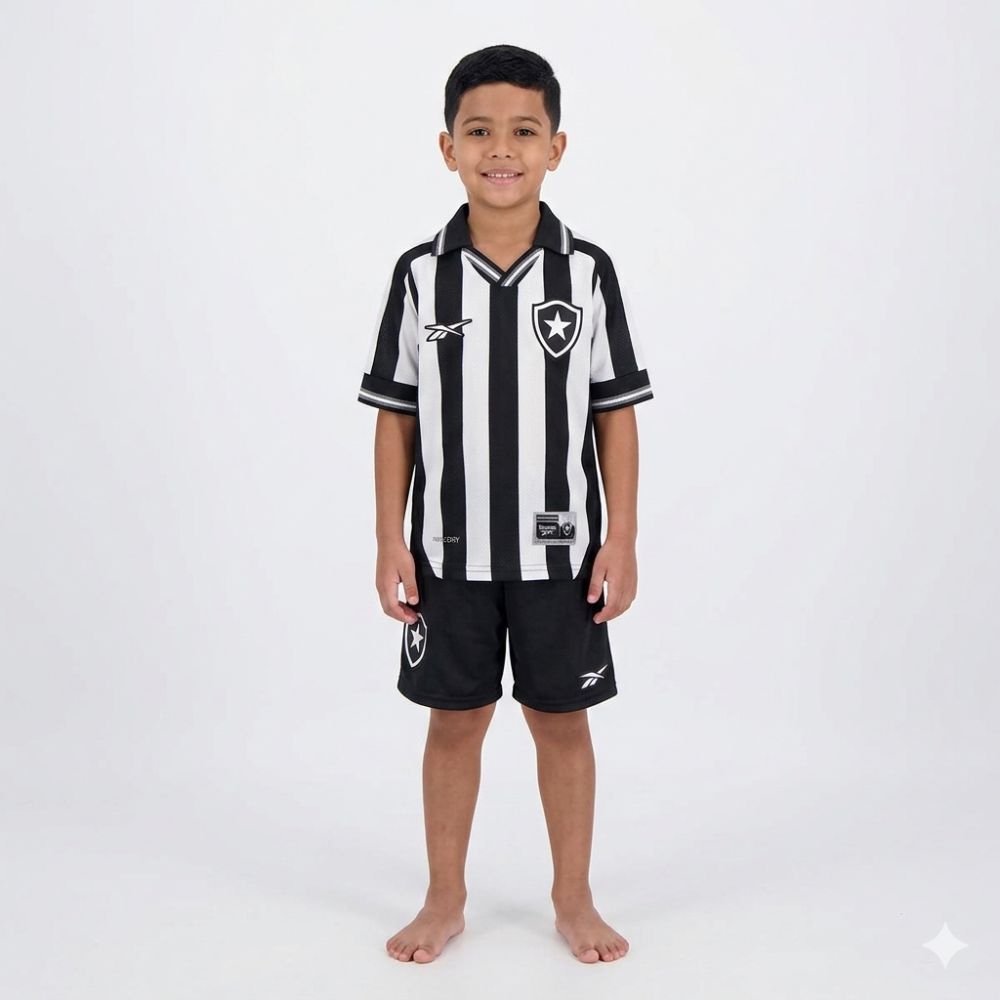 CONJUNTO INFANTIL Reebok Botafogo 2025/26 I Masculino
