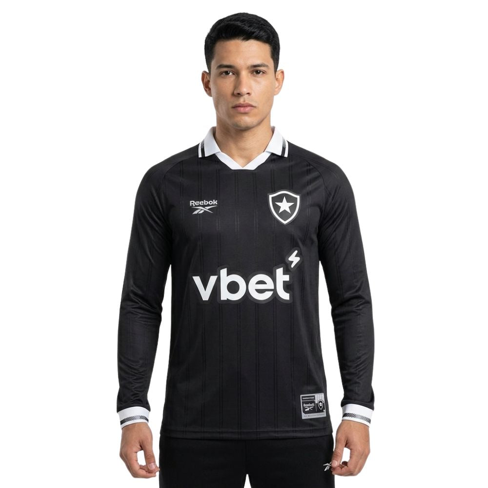 Camisa Reebok Botafogo 2025/26 II Manga Longa